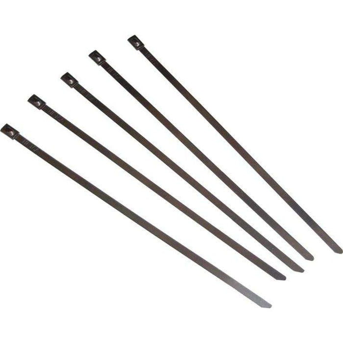 Stainless Steel Cable Ties 8" 5/Pack By Helix