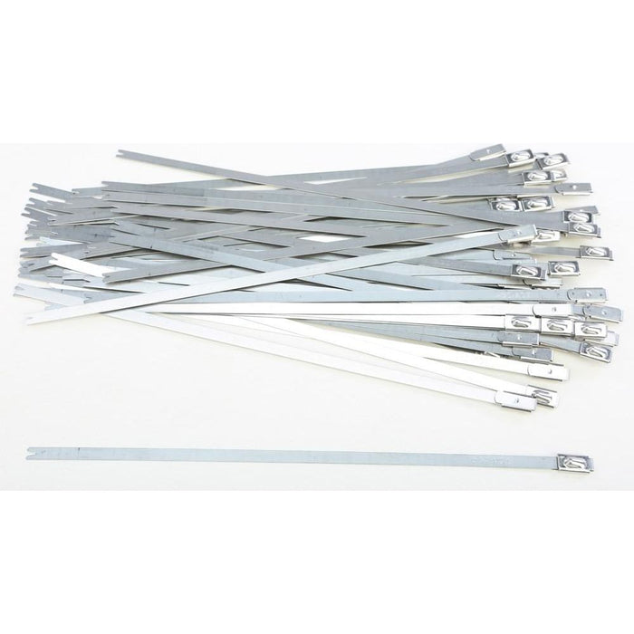 Stainless Steel Cable Ties 8" 50/Pack By Helix