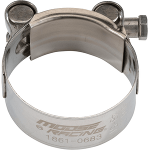 Stainless Steel Exhaust Clamp By Moose Racing 212-2763 Exhaust Accessory 1861-0683 Parts Unlimited