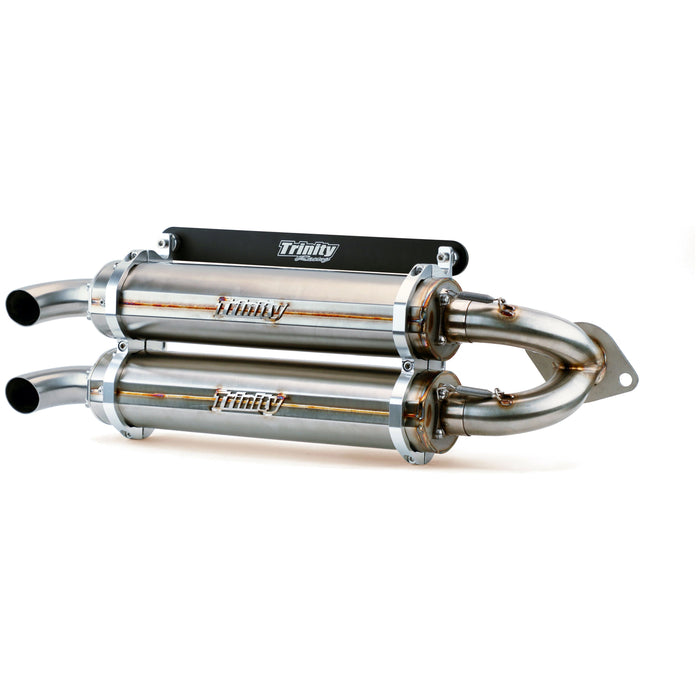 Stainless Steel Rzr Xp 1000 Slip On By Trinity Racing