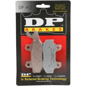 Standard Dp Sintered Brake Pads By Dp Brakes DP412 Brake Pads DP-412 Parts Unlimited