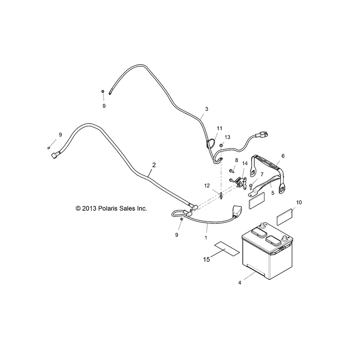 Start To Solenoid Cable by Polaris