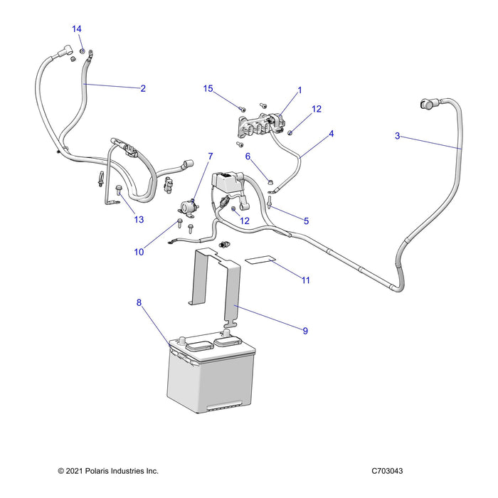 Start To Solenoid Cable by Polaris