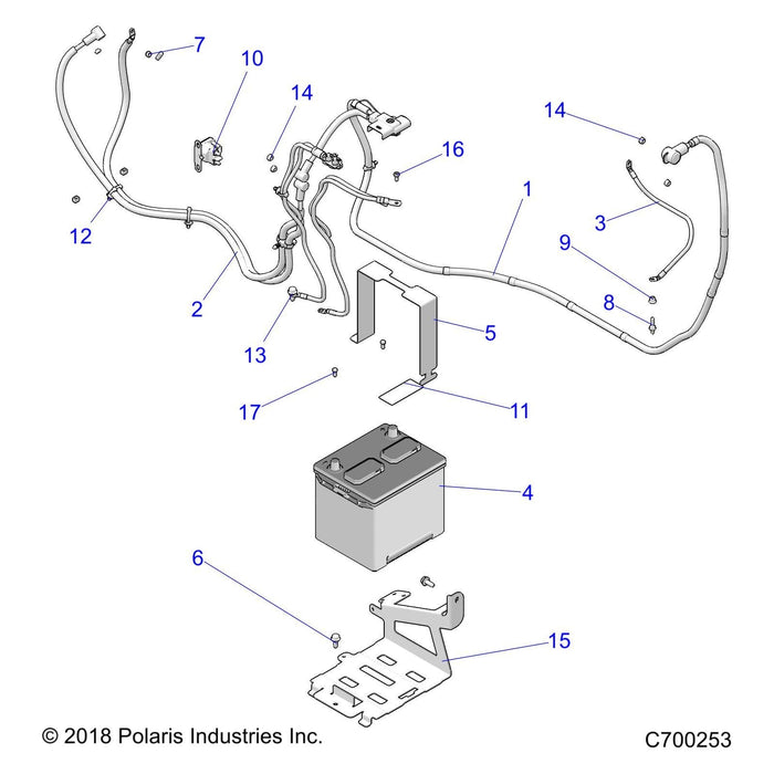 Start To Solenoid Cable by Polaris