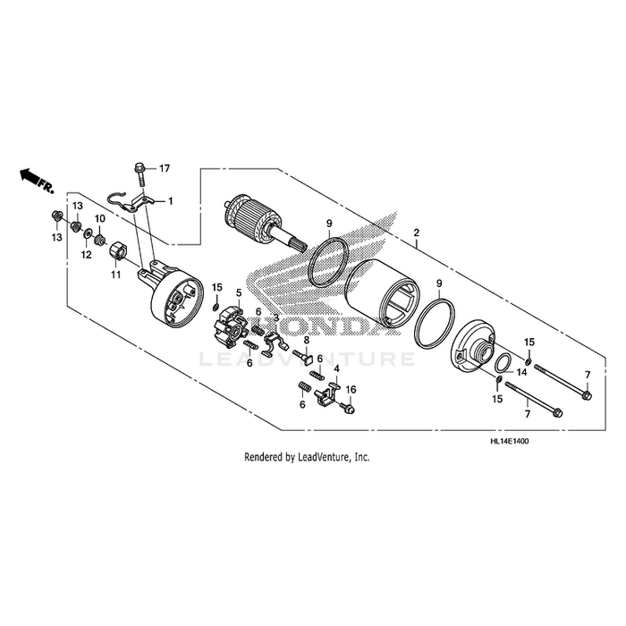 Starter Motor Assembly by Honda