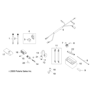 Starter Relay Assembly by Polaris 454891 OEM Hardware P454891 Off Road Express