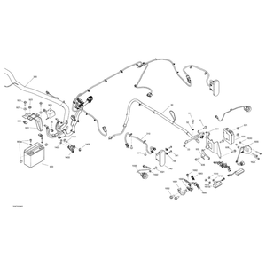 Starter Wiring Harness by Can-Am 710007070 OEM Hardware 710007070 Off Road Express Drop Ship