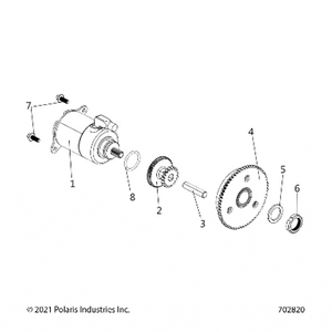 Starting Clutch Assy by Polaris 3055696 OEM Hardware P3055696 Off Road Express