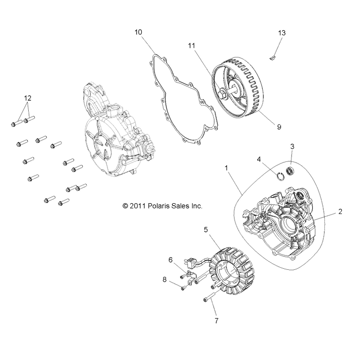 Stator, 650 W by Polaris