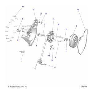 Stator-660W W/Cps by Polaris 4018938 OEM Hardware P4018938 Off Road Express Drop Ship