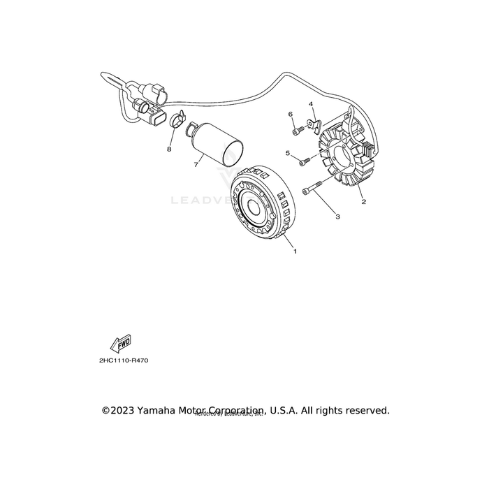 Stator Assembly by Yamaha