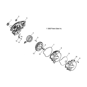 Stator by Polaris 4010911 OEM Hardware P4010911 Off Road Express Drop Ship