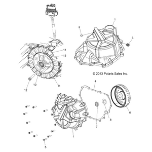 Stator by Polaris 4014402 OEM Hardware P4014402 Off Road Express