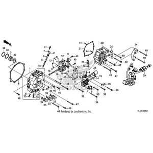 Stay B, Solenoid Wire by Honda 32153-HL6-A00 OEM Hardware 32153-HL6-A00 Off Road Express Peach St