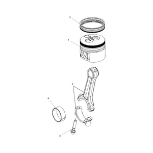 Std Ring Set by Polaris 3040238 OEM Hardware P3040238 Off Road Express