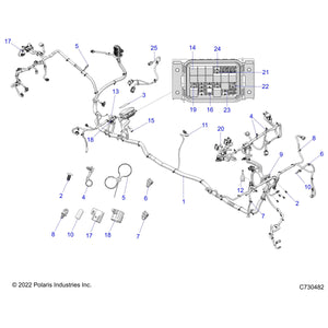 Steering Lock by Polaris 7081498 OEM Hardware P7081498 Off Road Express