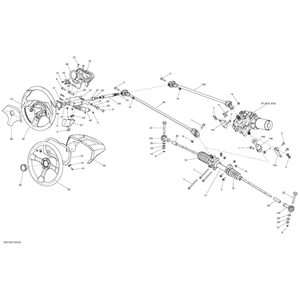 Steering Shaft Assy by Can-Am 709401070 OEM Hardware 709401070 Off Road Express