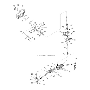 Steering Shaft, Lower by Polaris 1823995 OEM Hardware P1823995 Off Road Express