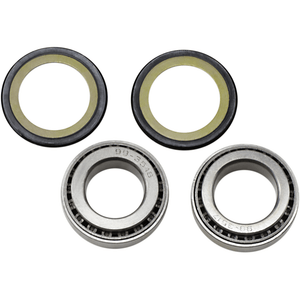 Steering Stem Tapered Roller Bearings And Seals Kit By All Balls 22-1002-A Steering Stem Bearing Kit 22-1002 Parts Unlimited