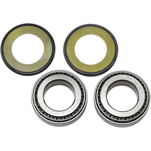 Steering Stem Tapered Roller Bearings And Seals Kit By All Balls 22-1003 Steering Stem Bearing Kit 22-1003 Parts Unlimited