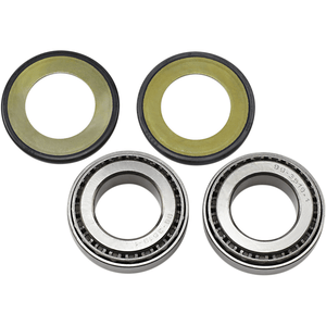 Steering Stem Tapered Roller Bearings And Seals Kit By All Balls 22-1003 Steering Stem Bearing Kit 22-1003 Parts Unlimited