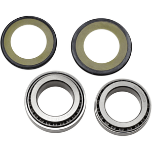 Steering Stem Tapered Roller Bearings And Seals Kit By All Balls 22-1014 Steering Stem Bearing Kit 22-1014 Parts Unlimited
