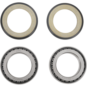 Steering Stem Tapered Roller Bearings And Seals Kit By All Balls 22-1039 Steering Stem Bearing Kit 22-1039 Parts Unlimited