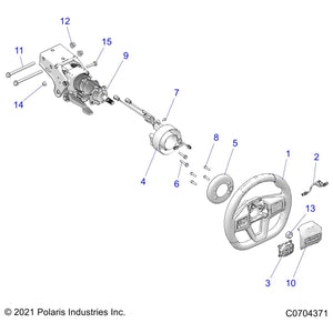 Steering Wheel Harness by Polaris 2414689 OEM Hardware P2414689 Off Road Express