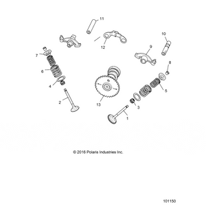 Stem Seal Valve 5 by Polaris 3050008 OEM Hardware P3050008 Off Road Express