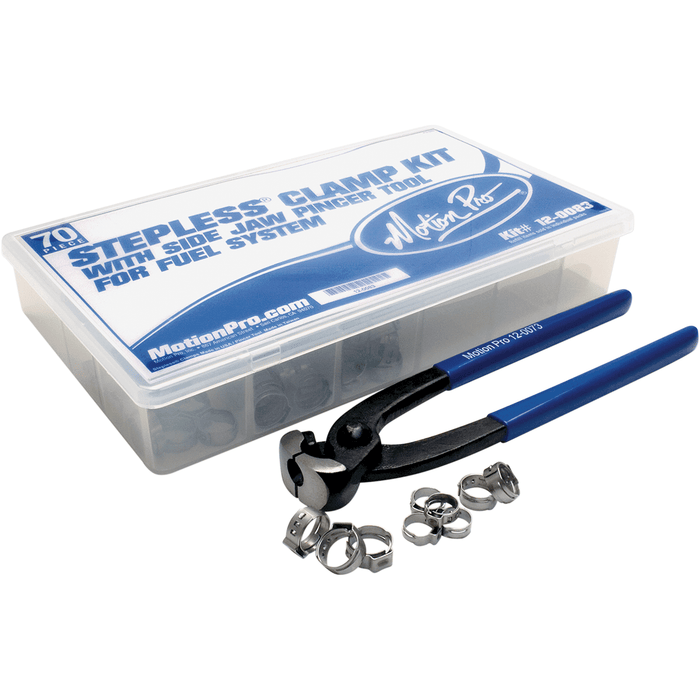 Stepless® Ear Clamp Kit For Fuel System By Motion Pro