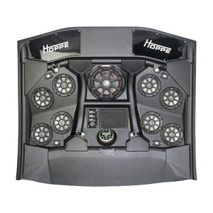 Stereo Top 8 Speakers W/Sub Can-Am X3 By Hoppe HPKT-0085 Roof Audio 63-5610 Western Powersports Drop Ship