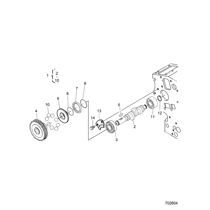 Stopper Fuel C/Shaft by Polaris