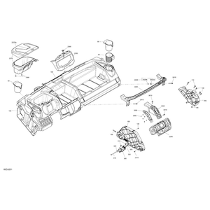 Storage Box Assy by Can-Am 707900764 OEM Hardware 707900764 Off Road Express Peach St