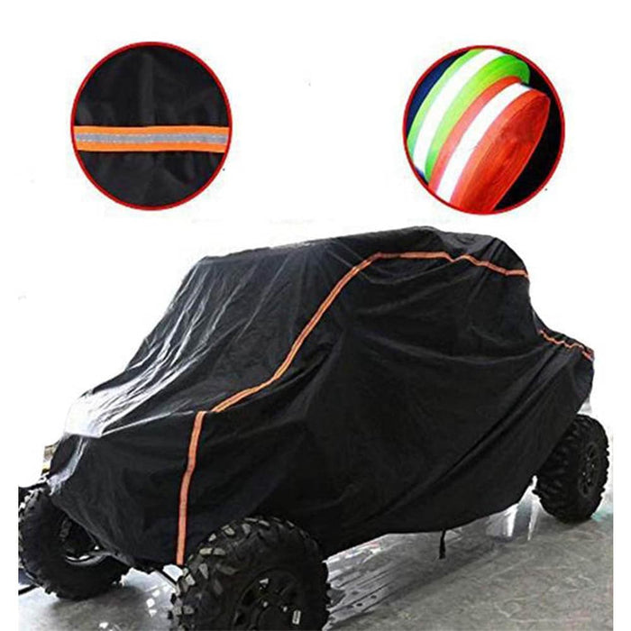 Storage Cover Rays-Reflective Strip Fit Polaris RZR by Kemimoto