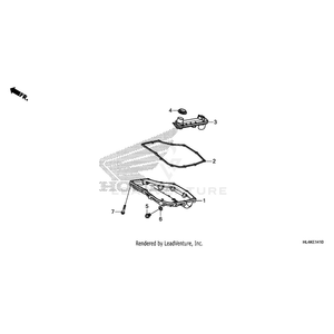 Strainer, Oil by Honda 15150-HL4-003 OEM Hardware 15150-HL4-003 Off Road Express Peach St