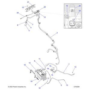 Strap-Battery,Lift by Polaris 5450916 OEM Hardware P5450916 Off Road Express