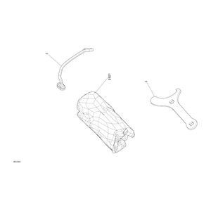 Strap by Can-Am 273000344 OEM Hardware 273000344 Off Road Express Peach St