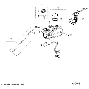 Strap by Polaris 450559 OEM Hardware P450559 Off Road Express