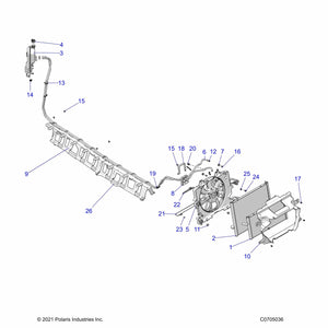 Strap-Grommet,Routing,Ecoat by Polaris 5270704-329 OEM Hardware P5270704-329 Off Road Express