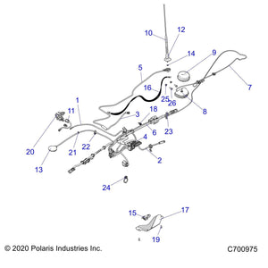 Strap-Ground,Antenna,Am/Fm by Polaris 4017858 OEM Hardware P4017858 Off Road Express