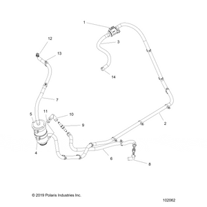 Strap-Mount,Canister by Polaris 5416636 OEM Hardware P5416636 Off Road Express