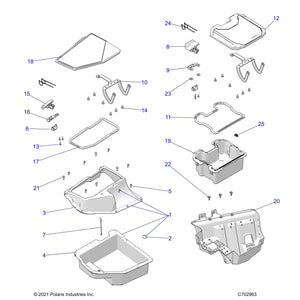 Strap-Tool K by Polaris 2637478 OEM Hardware P2637478 Off Road Express