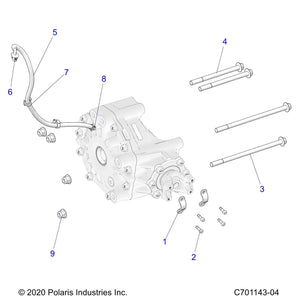 Strap-Ujoint,1310 Series by Polaris 5268107 OEM Hardware P5268107 Off Road Express