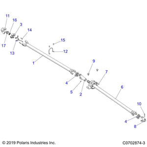 Strap-Ujoint,25 Series by Polaris 5268298 OEM Hardware P5268298 Off Road Express