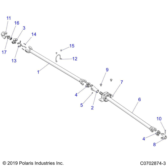 Strap-Ujoint,25 Series by Polaris