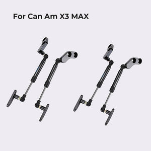 Strut Lifts Door Opener for Can-Am Maverick X3 / X3 Max by Kemimoto B0102-00601BK None B0102-00601BK Kemimoto