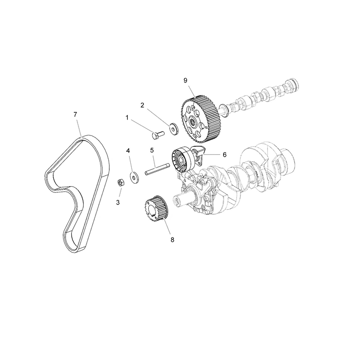 Stud M10X70 by Polaris