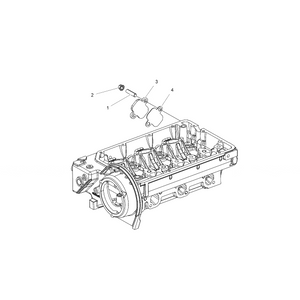 Stud M8X20 by Polaris 3040129 OEM Hardware P3040129 Off Road Express