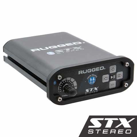 Stx Stereo High Fidelity Bluetooth Intercom by Rugged Radios