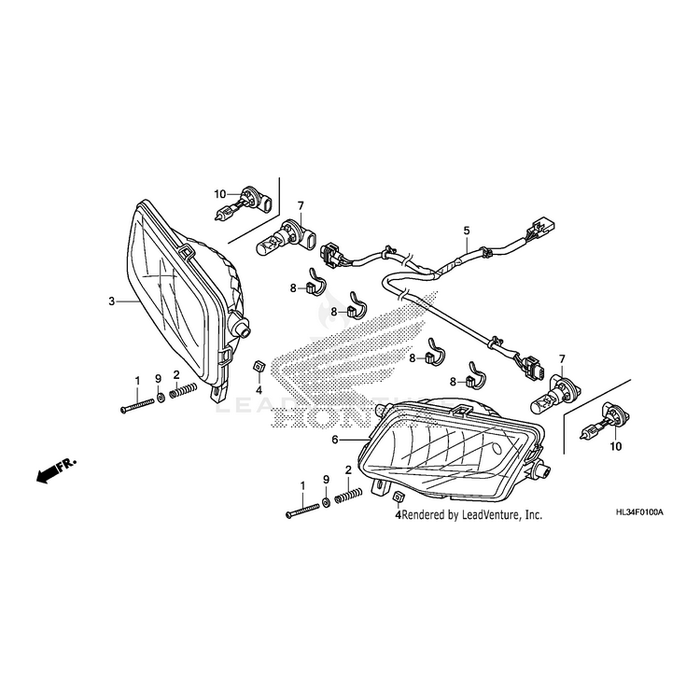 Sub-Harness, Headlight by Honda